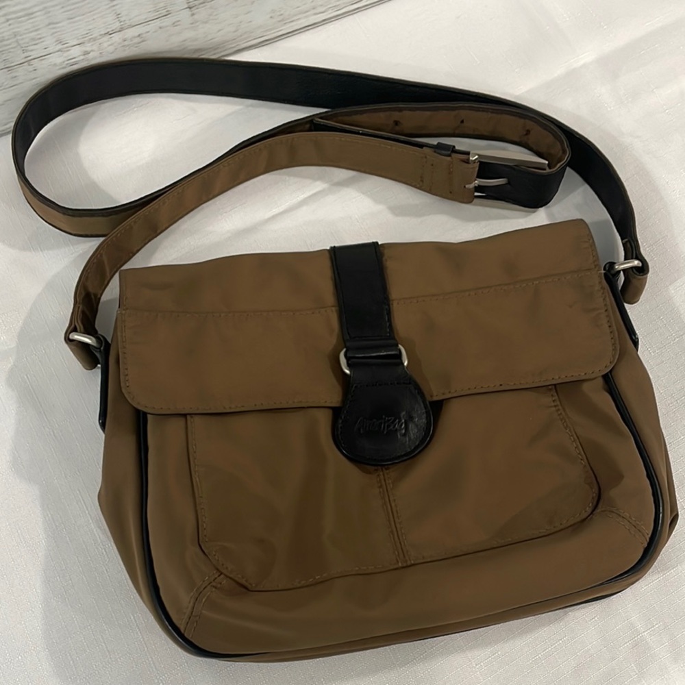 Ameribag Brown Crossbody Bag